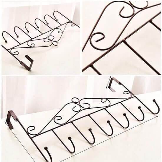 MÓC TREO HOA VĂN, HỌA TIẾT SAU CỬA - MÓC SẮT KHÔNG GỈ SÉT SIÊU TIỆN LỢI