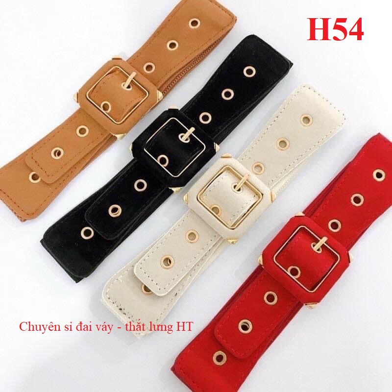 Đai váy belt phối đồ NHUNG bản 4cm H54