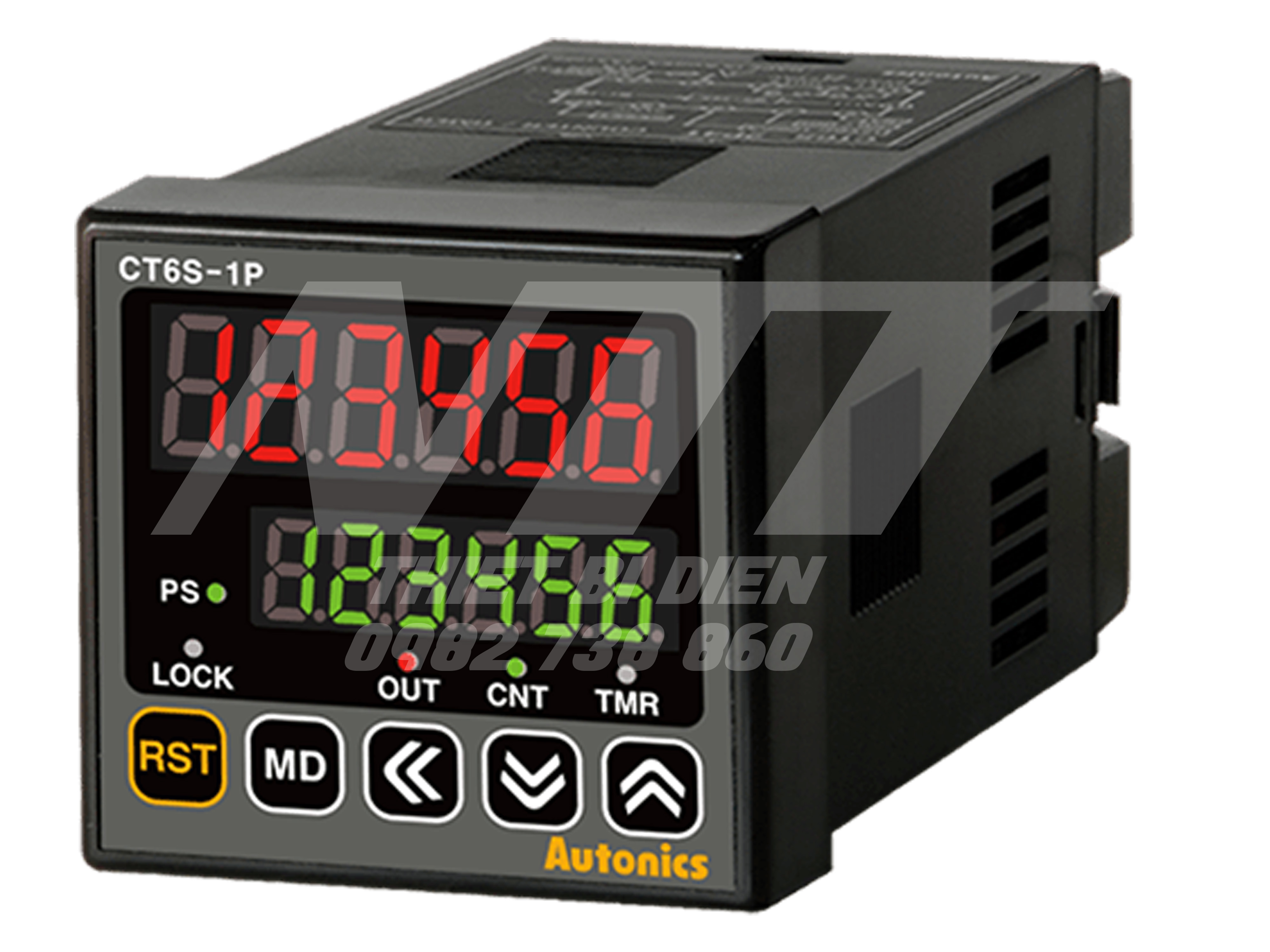 Bộ đếm/bộ đặt thời gian ct6s-1p4 autonics