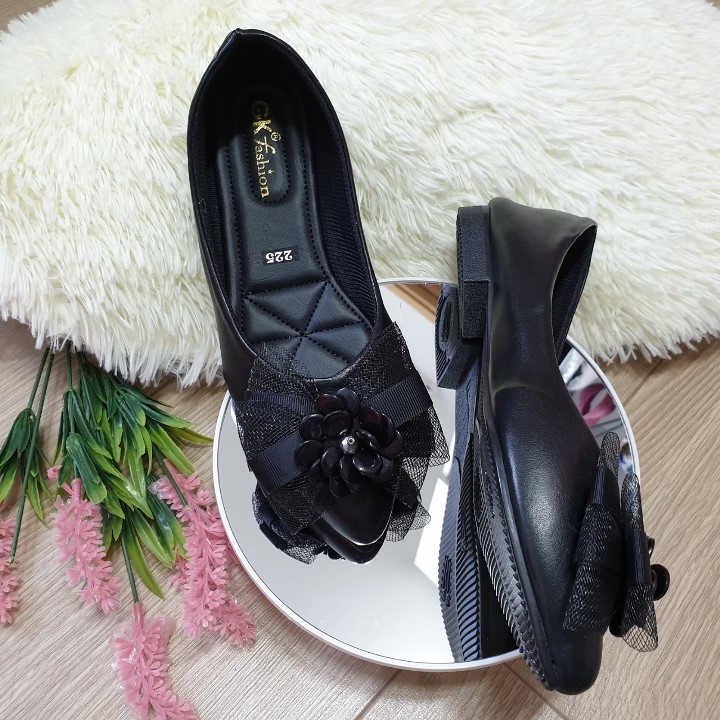 [HCM]GIÀY BÚP BÊ NƠ LƯỚI