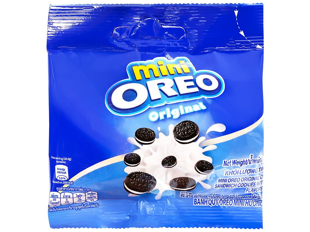Bánh quy sôcôla OREO mini 204g - CTY BÁT MUỘI
