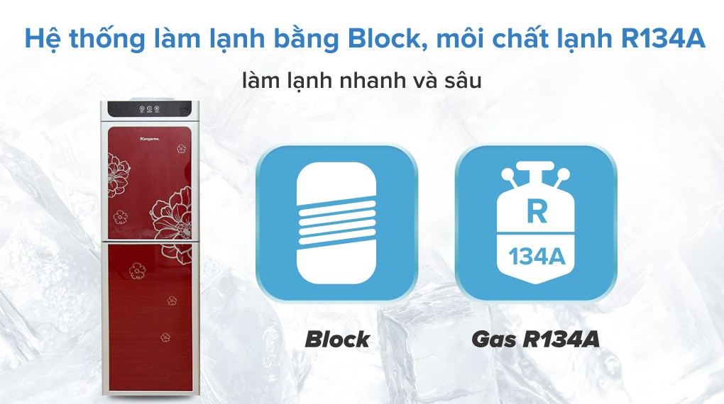 [HCM][Trả góp 0%]Máy nước nóng lạnh Kangaroo KG40N