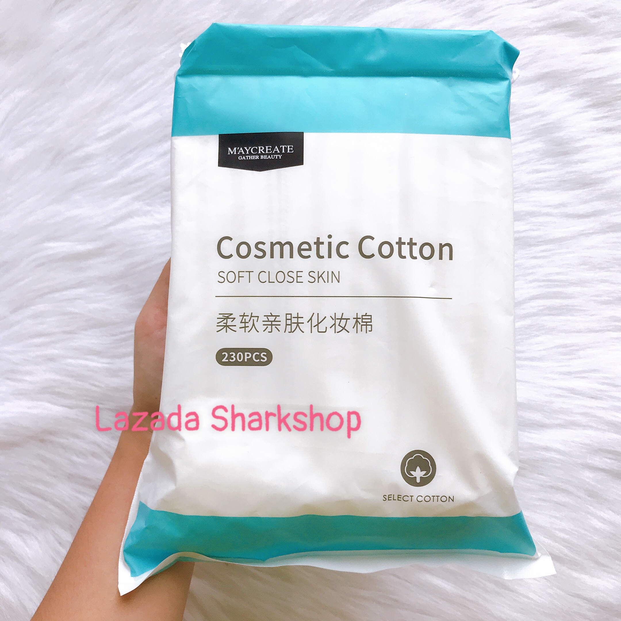 Bông Tẩy Trang Cosmetic Cotton Pad MayCreate 230 miếng