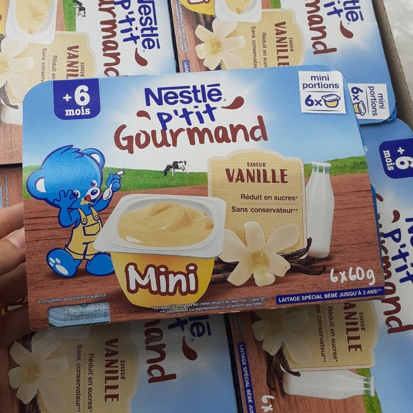 [FREESHIP - MẪU MỚI] Váng sữa Nestle Pháp ( Date mới)