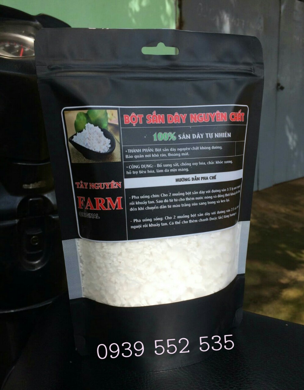 1kg - túi zipper cửa sổ tràn (Nhiều màu)