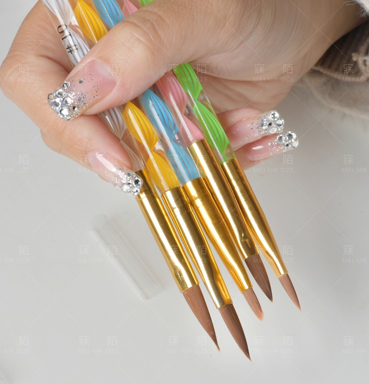 [HCM]Set 5 cây cọ làm hoa cơ bản