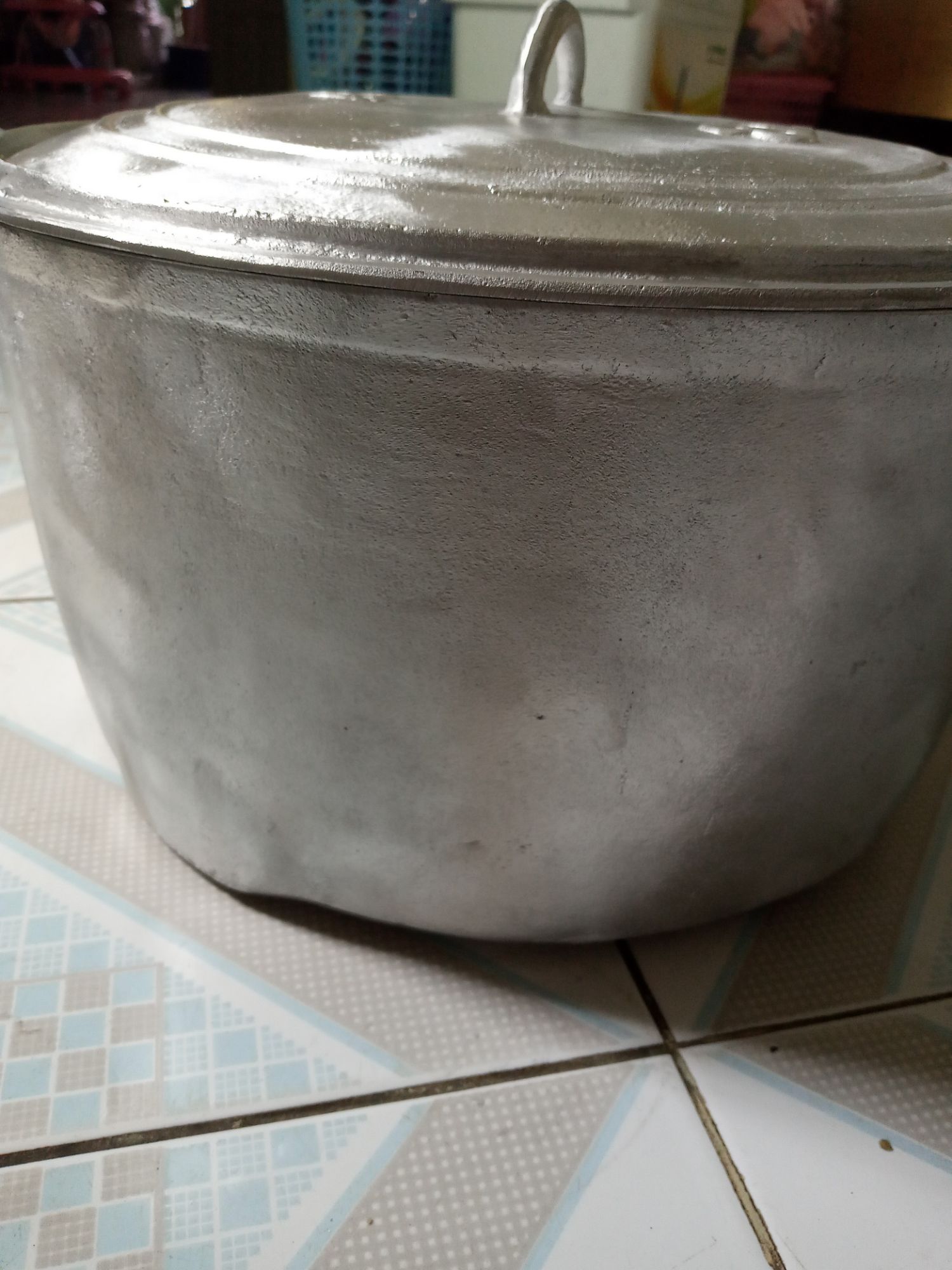 Nồi gang đúc số 120 dk 40cm cao 21cm
