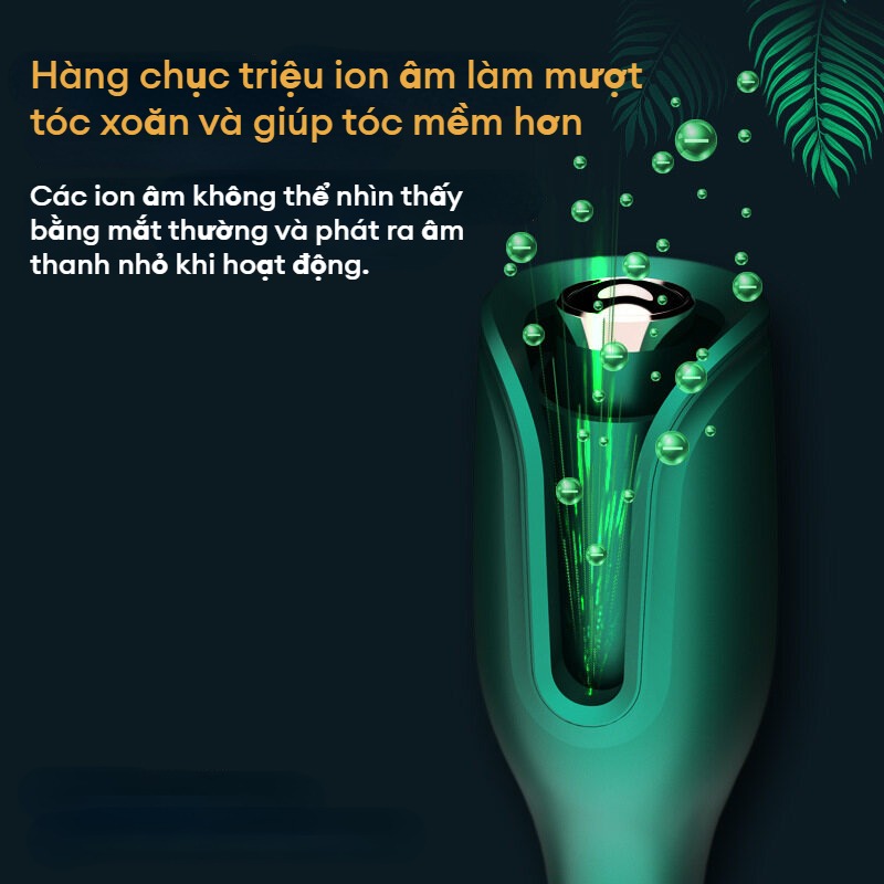POCKETOP Máy uốn tóc tự động uốn được lượng tóc lớn