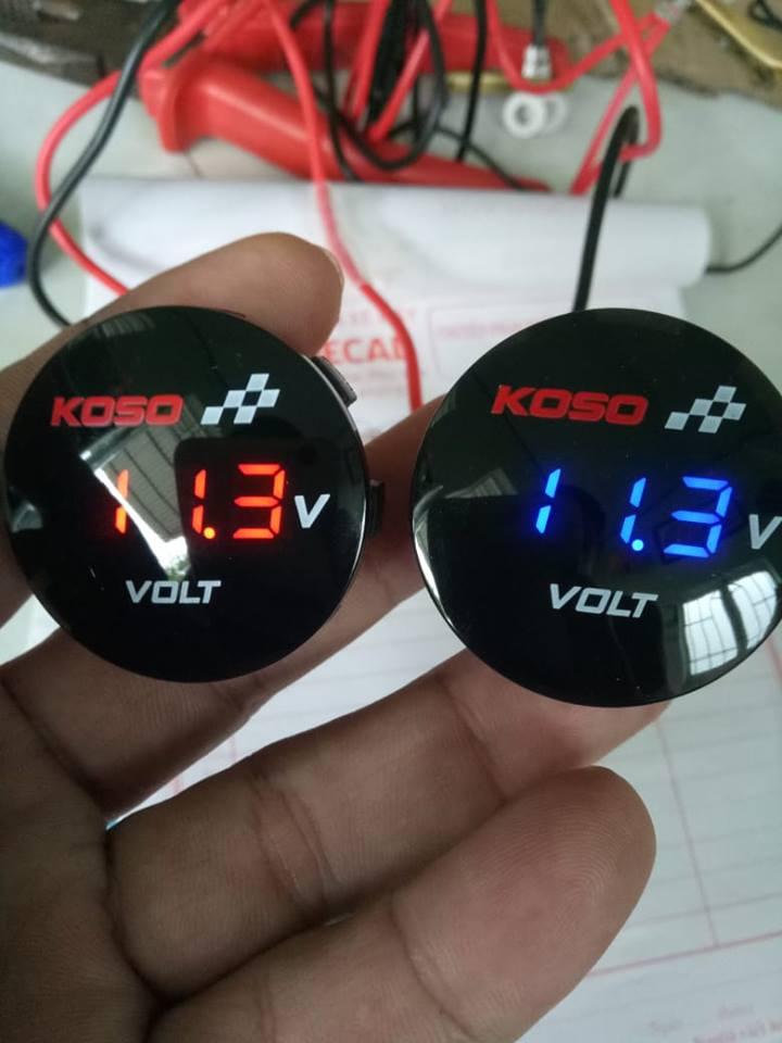 đồng hồ báo voll bình koso.