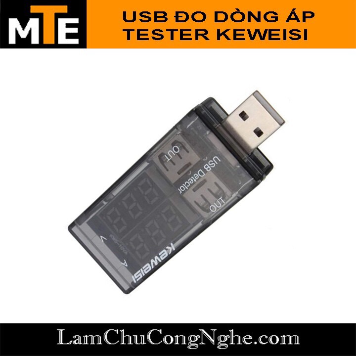 BỘ ĐO DÒNG ÁP USB TESTER KEWEISI