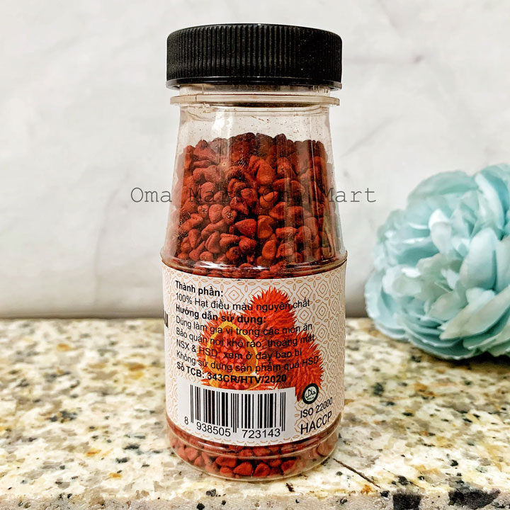 Hạt điều màu Vipep 70g