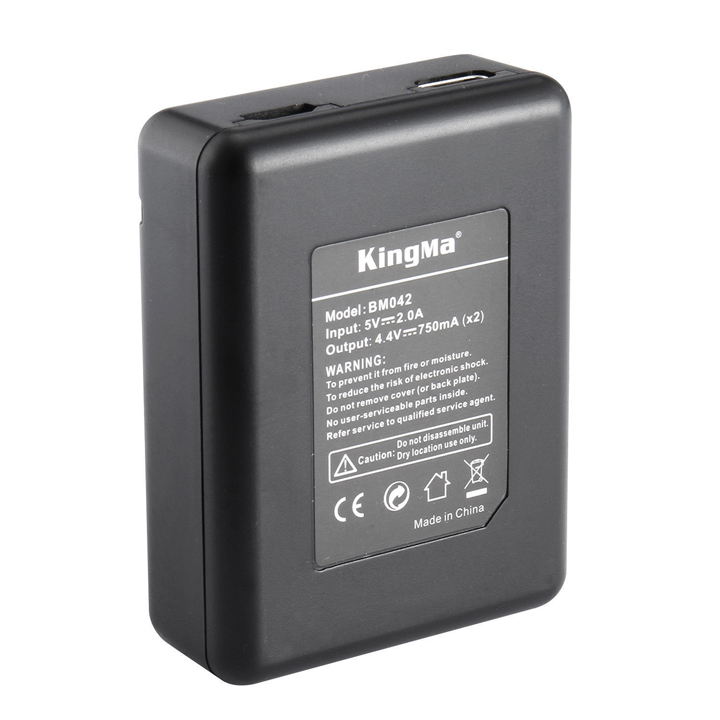 Đốc sạc đôi pin GOPRO HERO 8 KINGMA