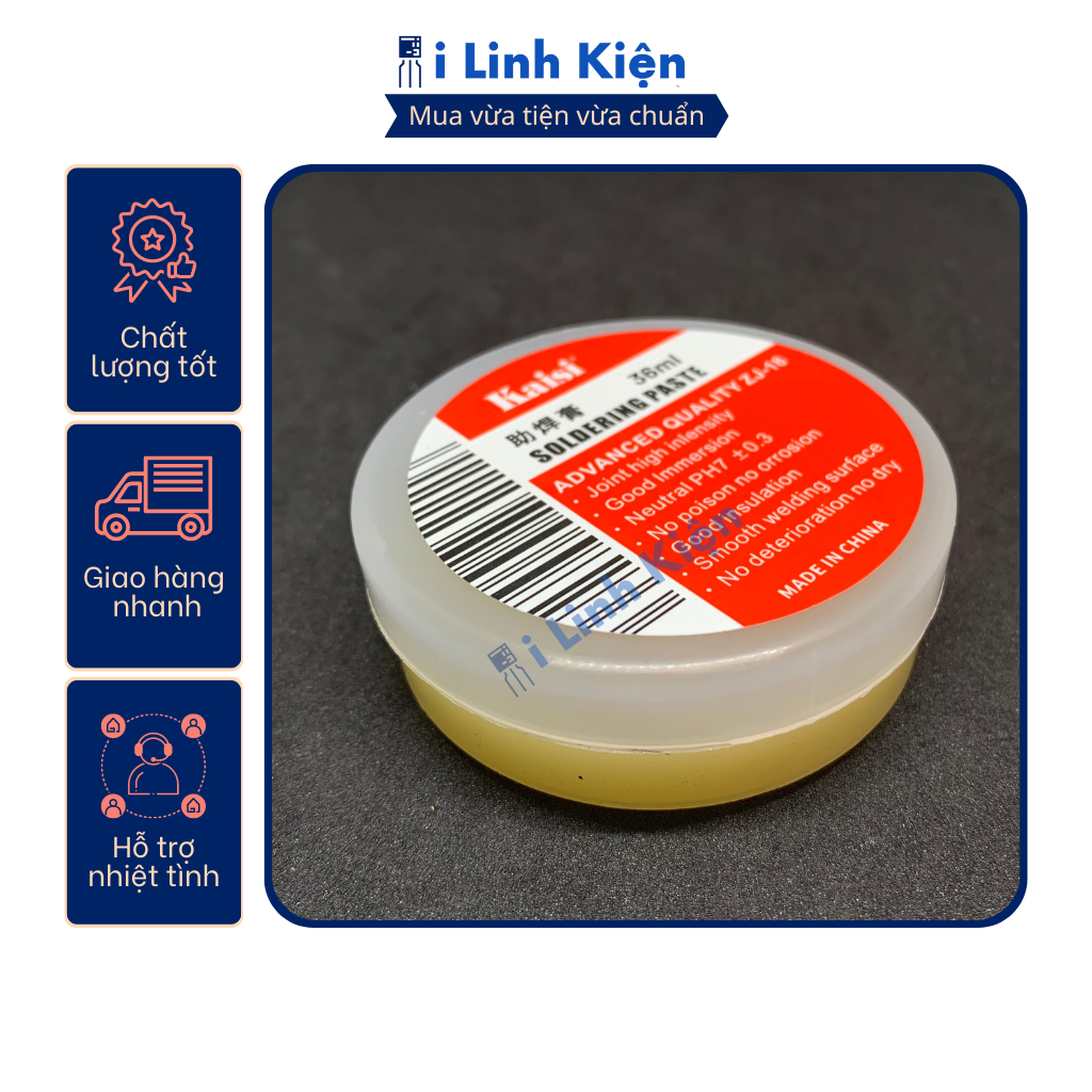 Mỡ hàn thiếc NT chất lượng tốt.