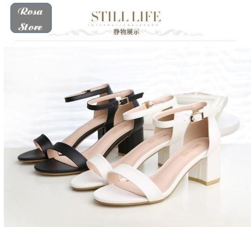 giày sandal quai ngang 5p Rosa giá rẻ