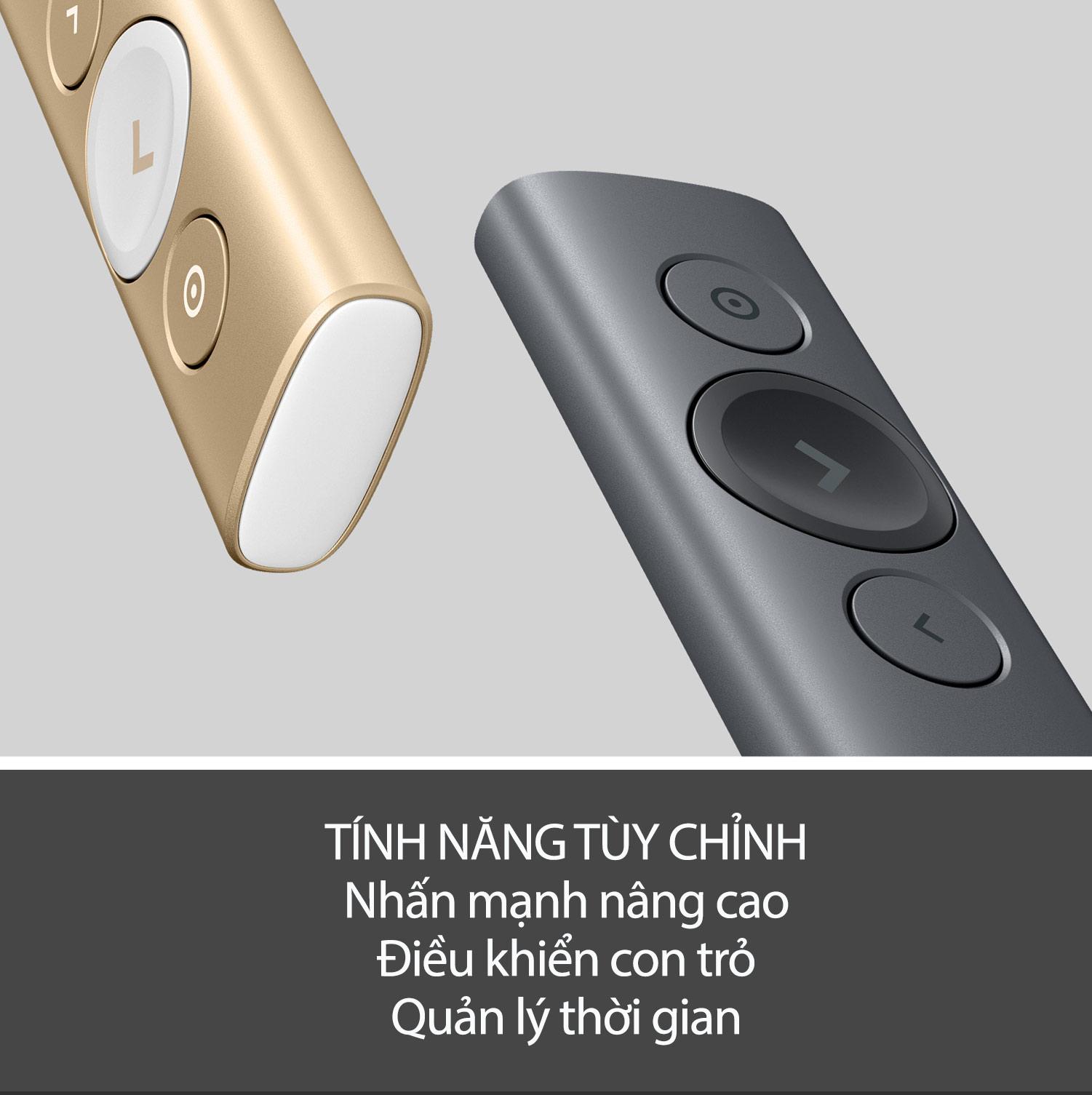 Bút trình chiếu Logitech Spotlight Xám