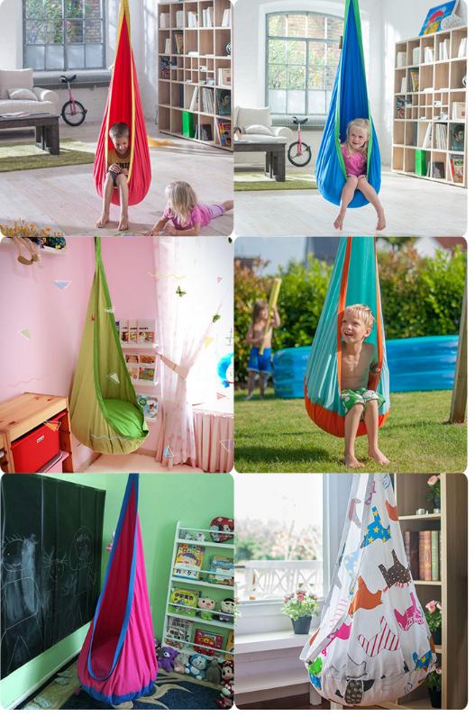 Xích đu võng treo cân bằng cho bé