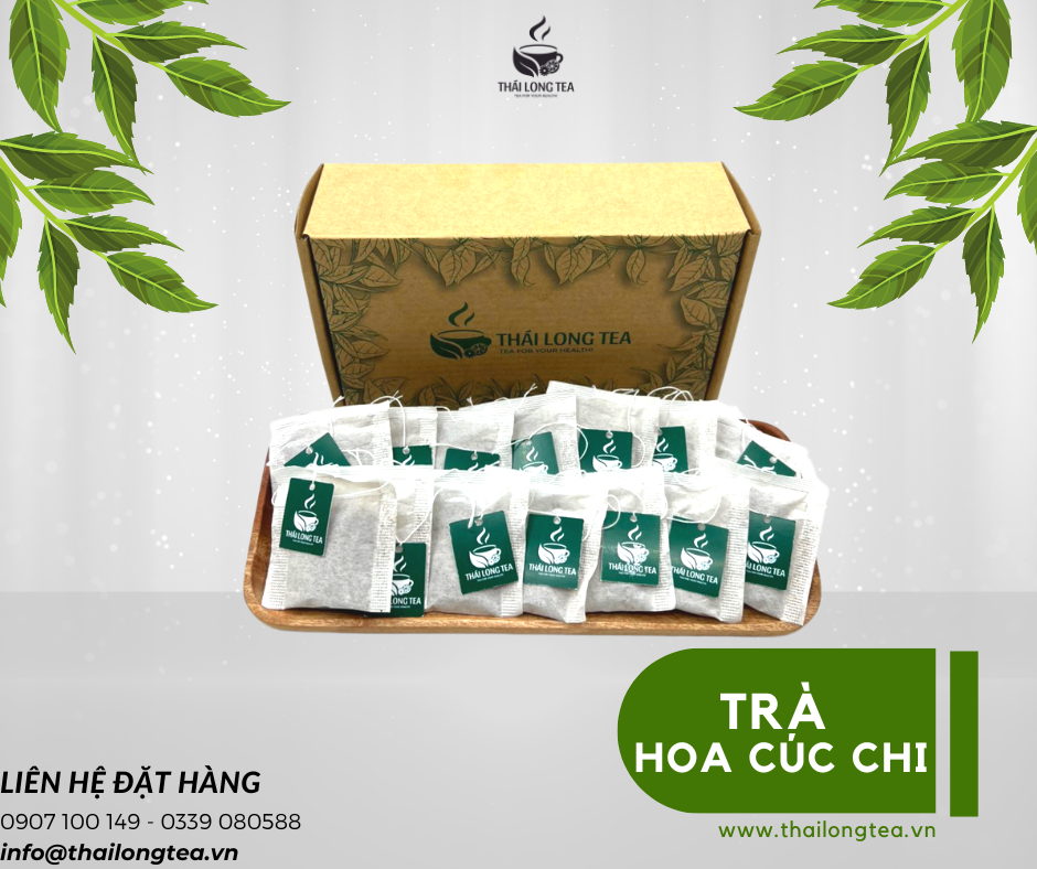 Trà Thái Long Tea - Trà Atiso túi lọc - 45 túi/Hộp