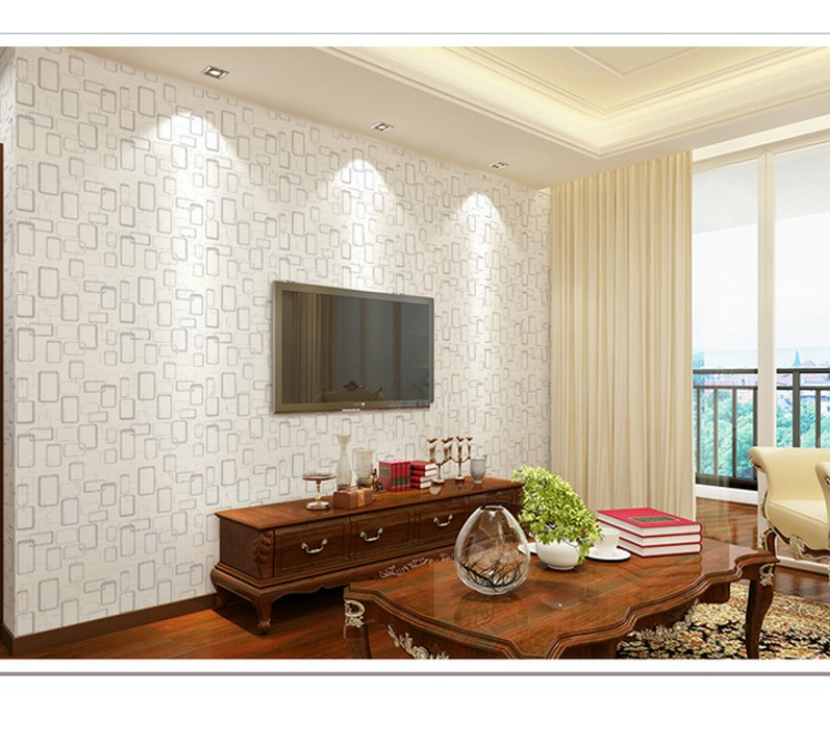 [HCM]5m Decal GiấY Dán TườNg Ô Vuông TrắNg