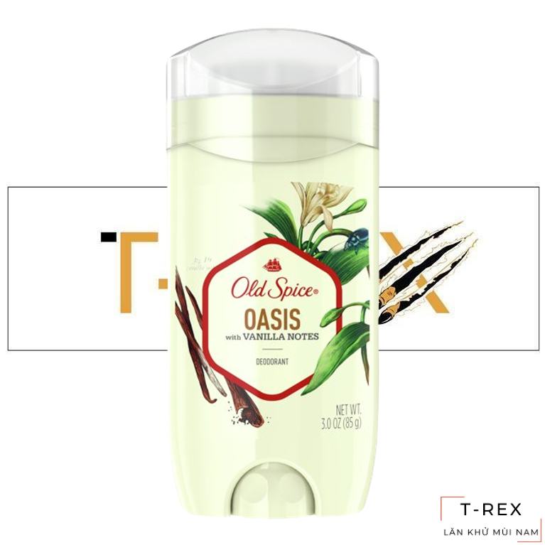 [HCM]Lăn Sáp Khử Mùi Nam Old Spice Inspired By Nature Collection Oasis With Vanilla Notes Scent 85g Sáp Xanh (Cam Kết Hàng Đúng Mô Tả  Chất Lượng Đảm Bảo An Toàn)