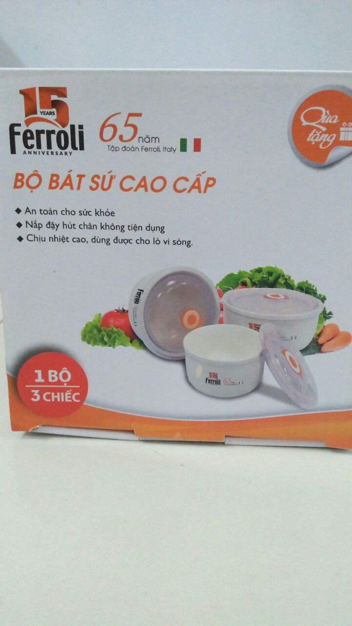 Bộ thố sứ 3 cái