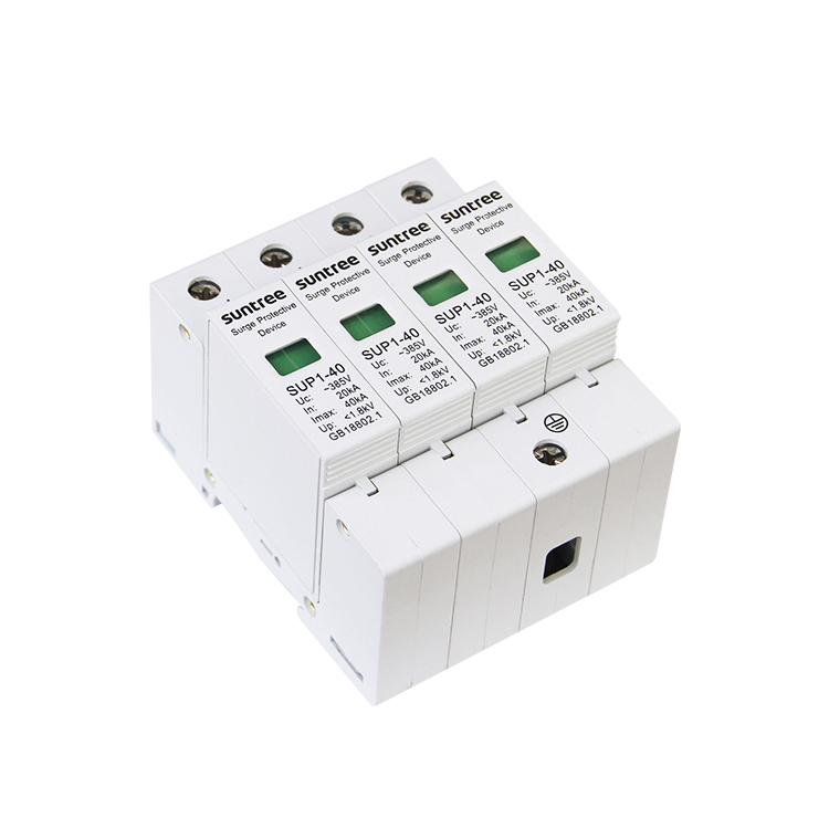 Chống sét lan truyền SPD AC 3 pha 4 cực 385V