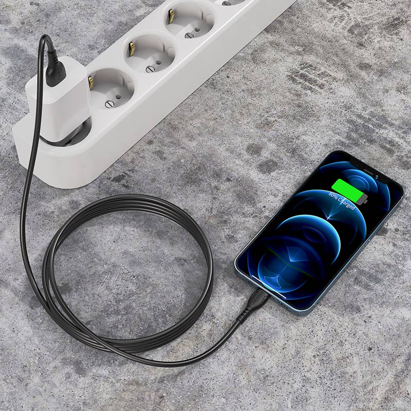 Dây Cáp Sạc Nhanh Lightning Borofone BX51