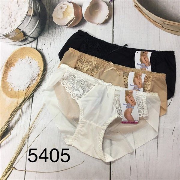 Quần Lót Spring Lưới Ren Sườn Vải Siêu Mát 5405