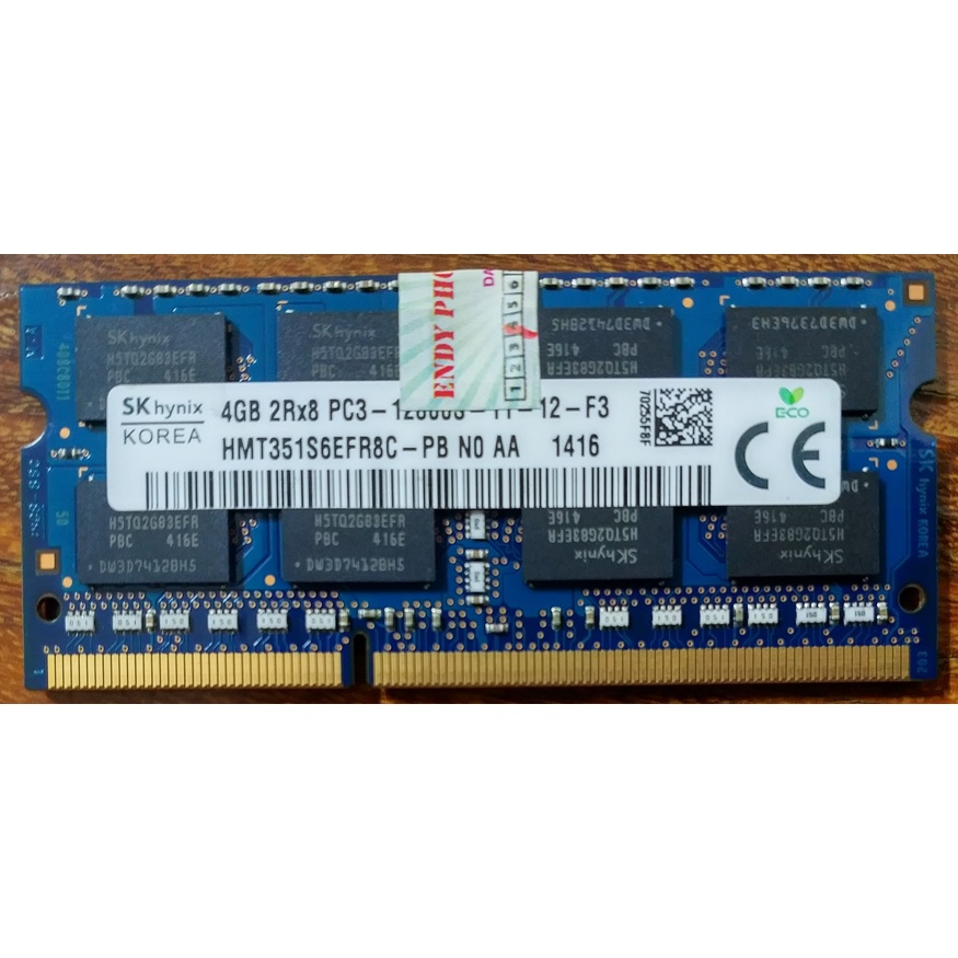 Ram tháo máy DDR3 4G Bus 1600