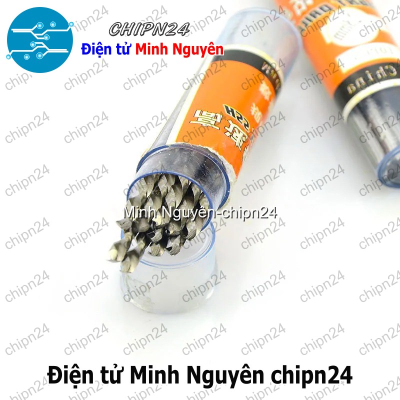 [5 cây] (K41) Mũi khoan (Mạch in, PCB 2.0mm/2.1mm/2.2mm/2.3mm/2.4mm/2.5mm/2.6mm/2.7mm/2.8mm/2.9mm) - [Chọn Loại] - HHH.00211
