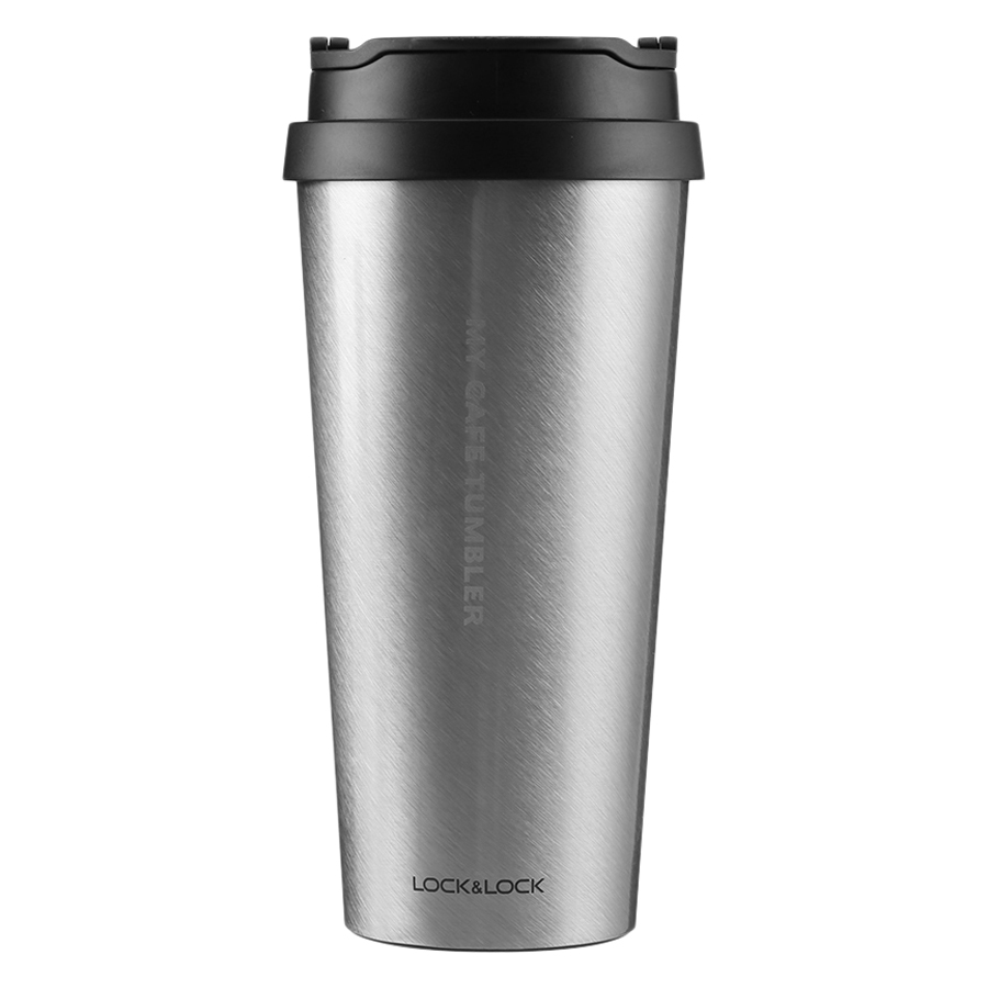[HCM]Ly Giữ Nhiệt Bằng Thép Không Gỉ Lock&Lock Clip Tumbler LHC4151SLV (540ml) - Bạc