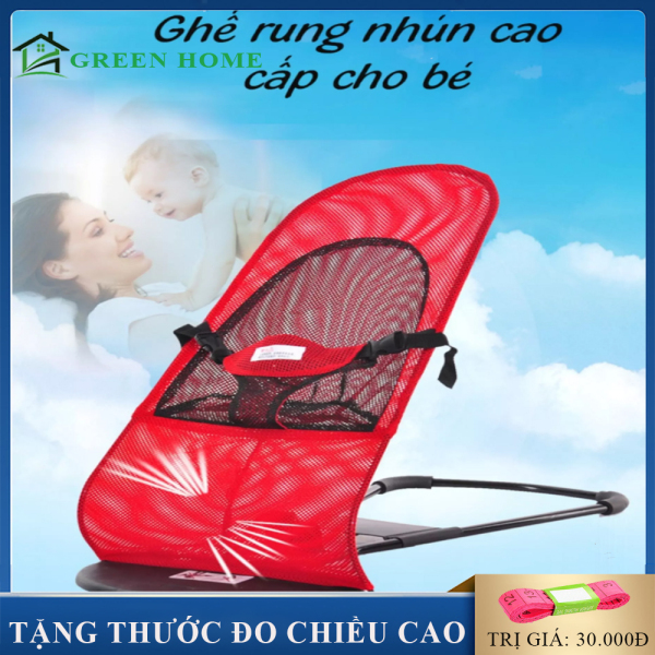Ghế rung ghế nhún thiết kế tiện lợi với 3 mức độ dành cho bé sơ sinh đến 36 tháng tuổi (Bảo hành 12 tháng lỗi 1 đổi 1 trong 7 ngày )