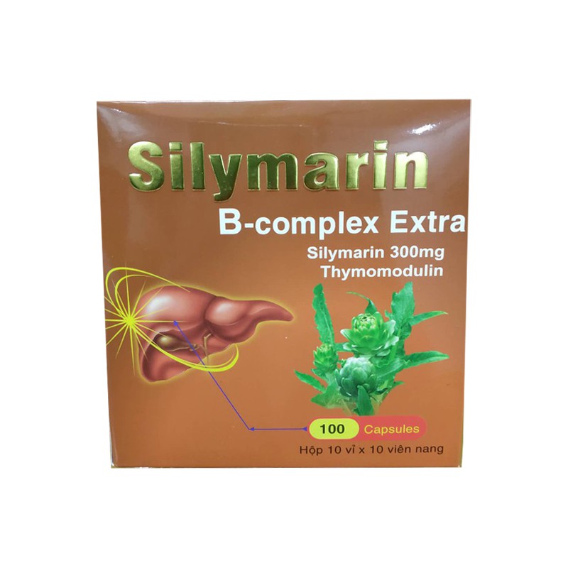 VIÊN UỐNG BỔ GAN SILYMARIN B-COMPLEX EXTRA - HỘP 100V