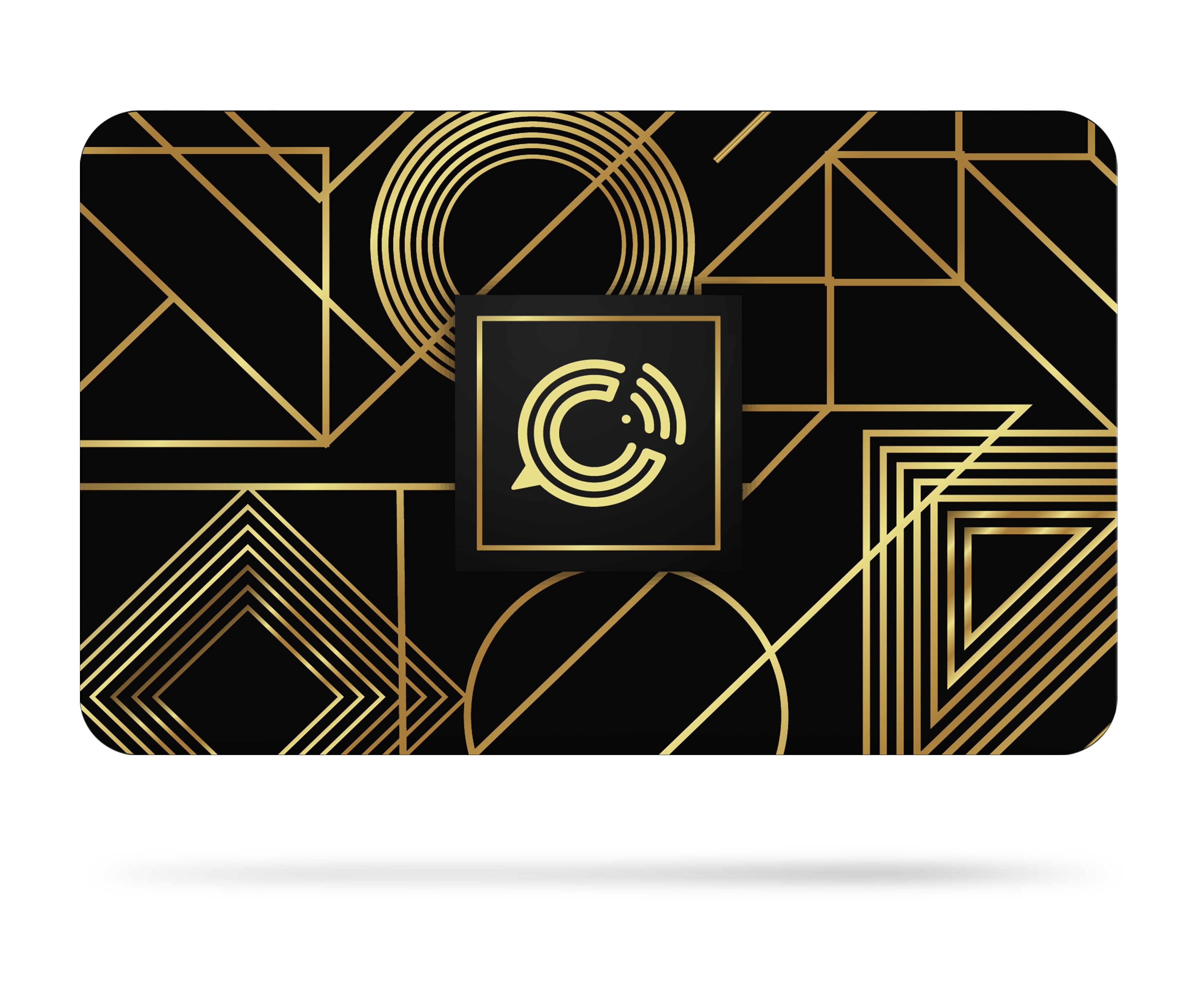 Onlycard thẻ cá nhân thông minh - Black Yellow