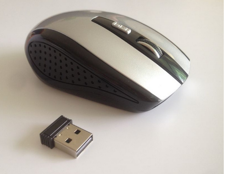 [Hcm]Gl7500 Wireless Mouse (Silver Gray)