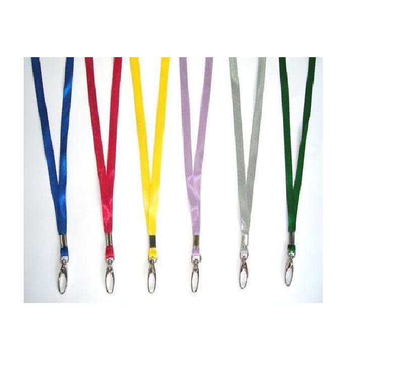 [HCM]10 Dây đeo thẻ 10mm - dây lụa móc xoay