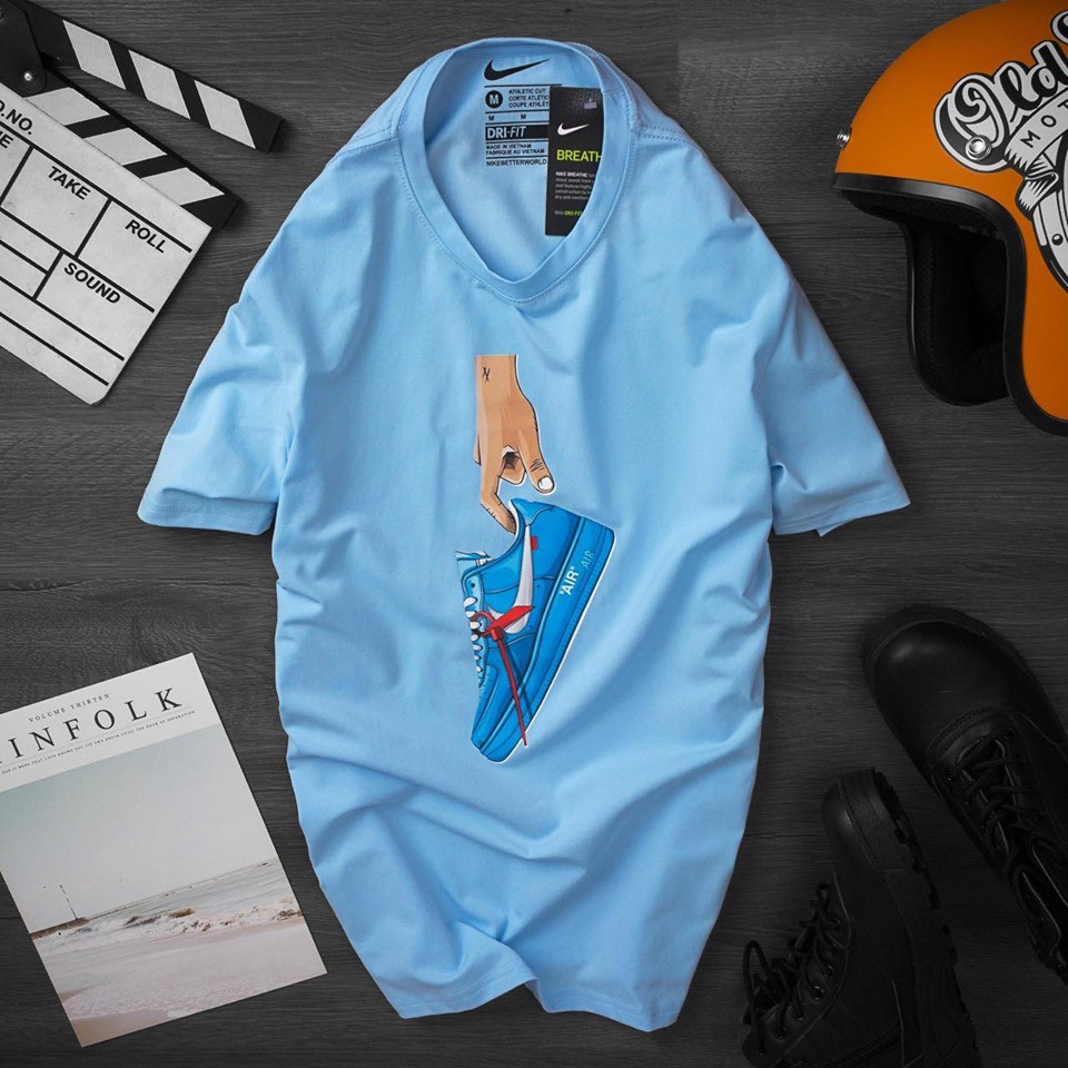 Áo Thun Nam Nữ N!k3 OW Jordan Tee