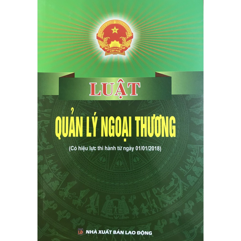 Sách Luật Quản Lý Ngoại Thương (Nhà Sách Pháp Luật)