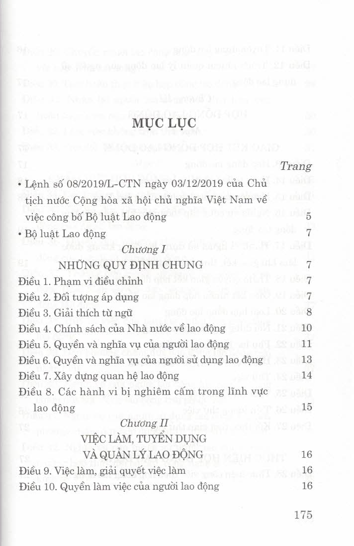 Bộ Luật Lao Động (Hiện Hành)