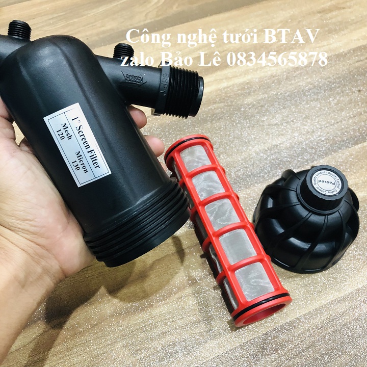 Lọc nước phi 34mm – Đen lõi màng 