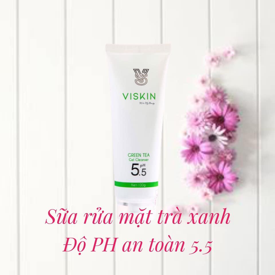 SỮA RỬA MẶT TRÀ XANH VISKIN - pH5.5