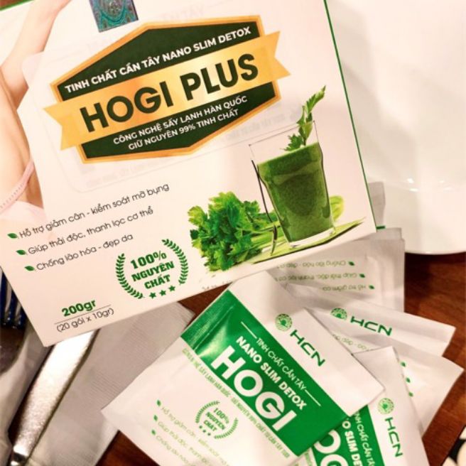 [HCM]Tinh chất cần tây Nano Slim Detox Hogi Plus