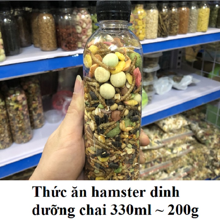 đồ ăn vặt cho hamster