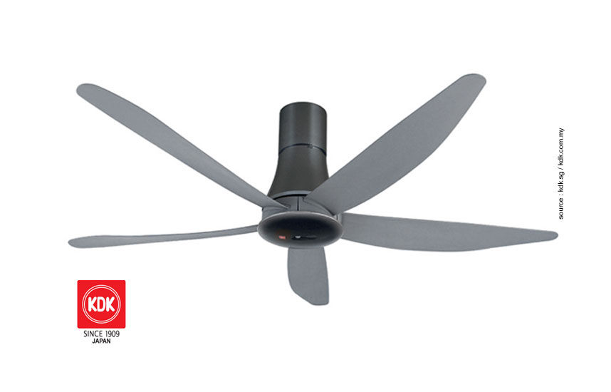 [Trả góp 0%]Quạt Trần KDK T60AW (SIL)-Bạc(