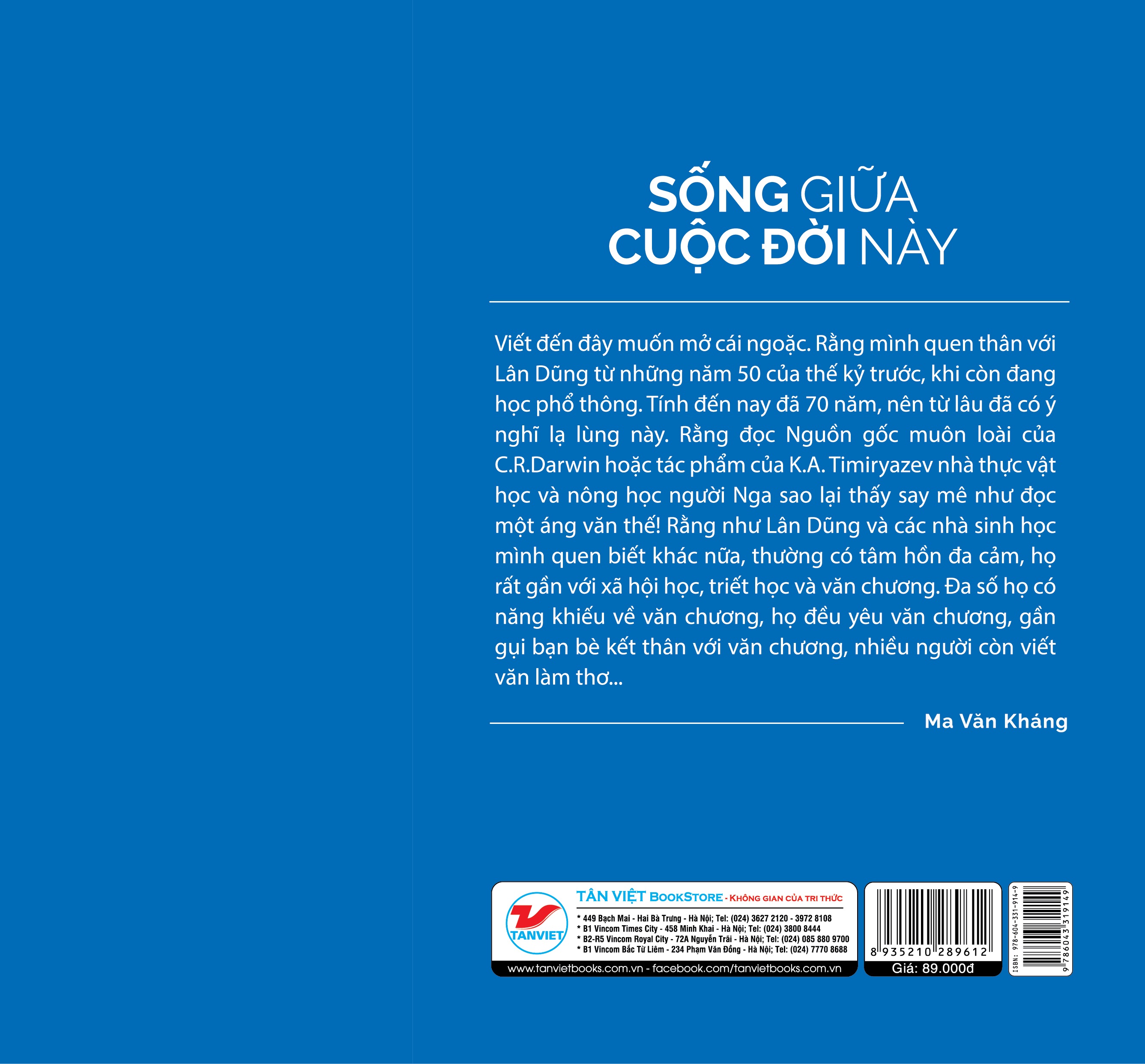 Fahasa - Sống Giữa Cuộc Đời Này