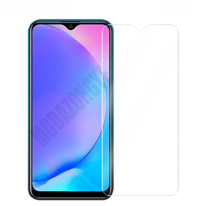 Kính cường lực trong suốt Vivo Y17 (Kèm miếng lau)