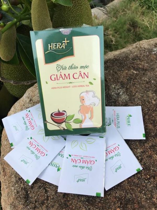 THẢO MỘC GIẢM CÂN HERA PLUS (30V CHÍNH HÃNG) TẶNG KÈM 1 THƯỚC DÂY
