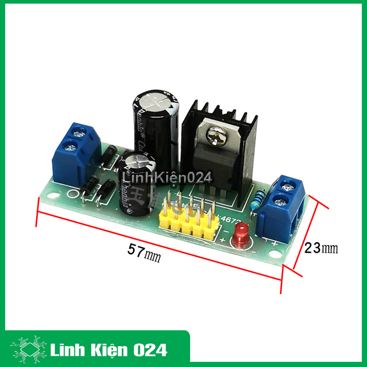 Module nguồn 5v lm7805