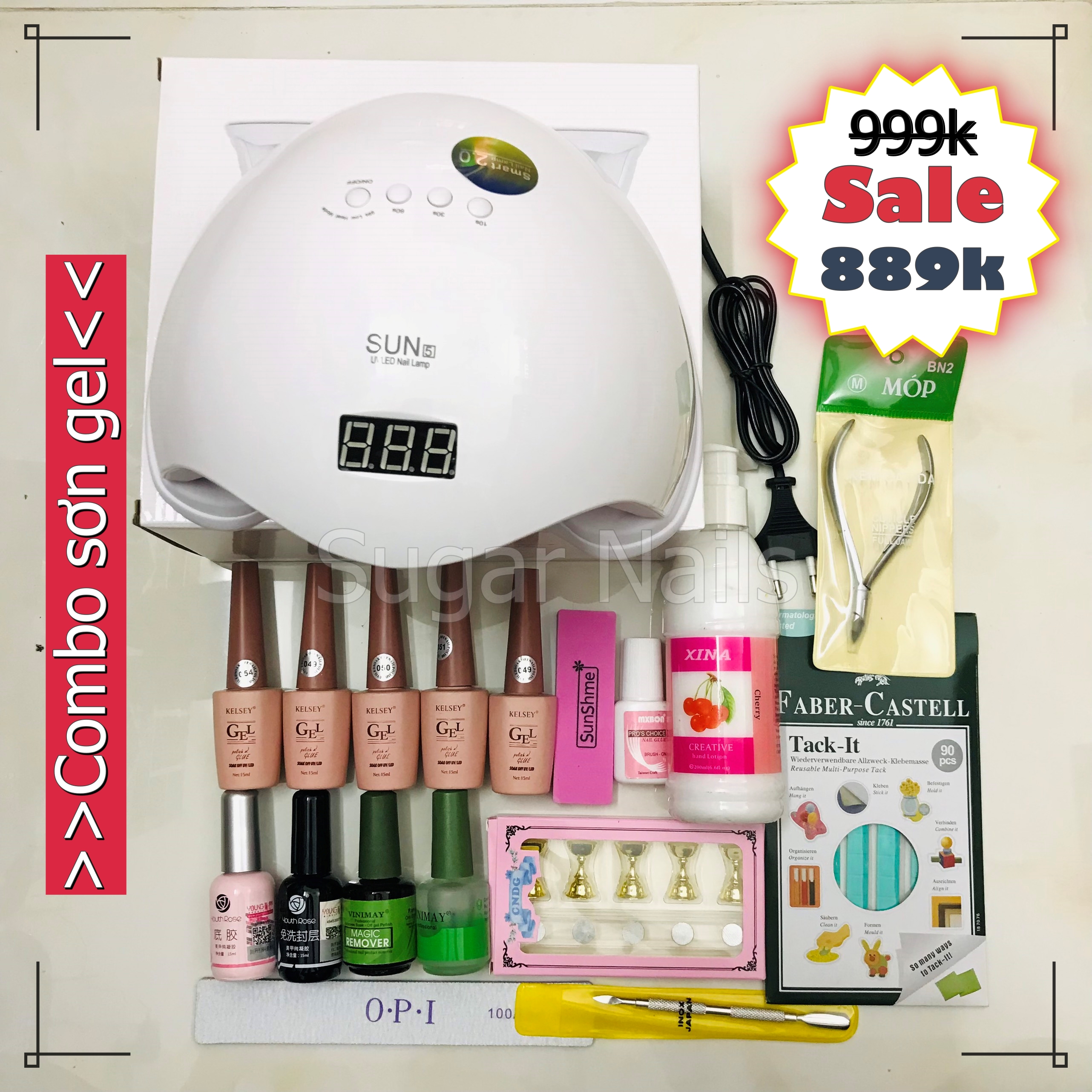 Combo đồ làm nail cá nhân 889k - - Sugar Nails