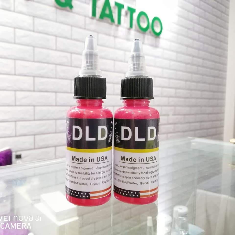 MỰC XĂM HÌNH DLD MÀU HÔNG 30ml