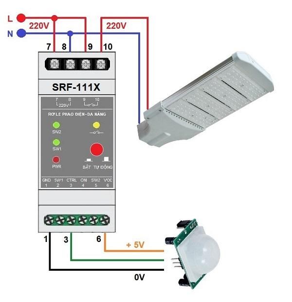 Rơle an toàn cho phao điện máy bơm SRF-111X+